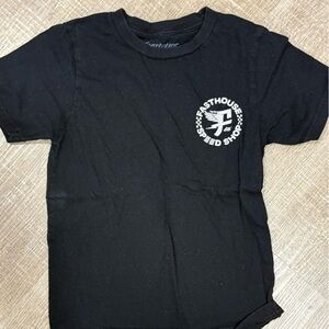 Unbranded Kids Black Graphic Short-Sleeve Tee